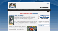 Desktop Screenshot of newwindsorbaseball.com